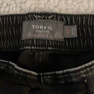 TORRID black jeans, 18